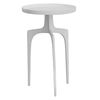 Kenna White Accent Table, Furniture by Uttermost, 16" width x 25" height x 16" depth thumbnail 5