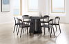 Luna 48â€ Round Table, Caviar, Dining Table by Greenington, 48" length x 48" width x 29.92" height thumbnail 2