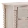 Marcellina Nightstand Whitewash, by Dovetail, 28" width x 27" height x 17.75" depth thumbnail 6