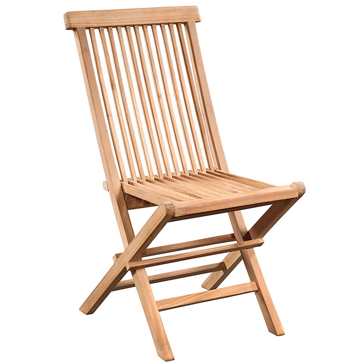 Ashdown Folding Chair  - Outdoor, Dining Chair by Dovetail, 18" width x 34.9" height x 24" depth View 1