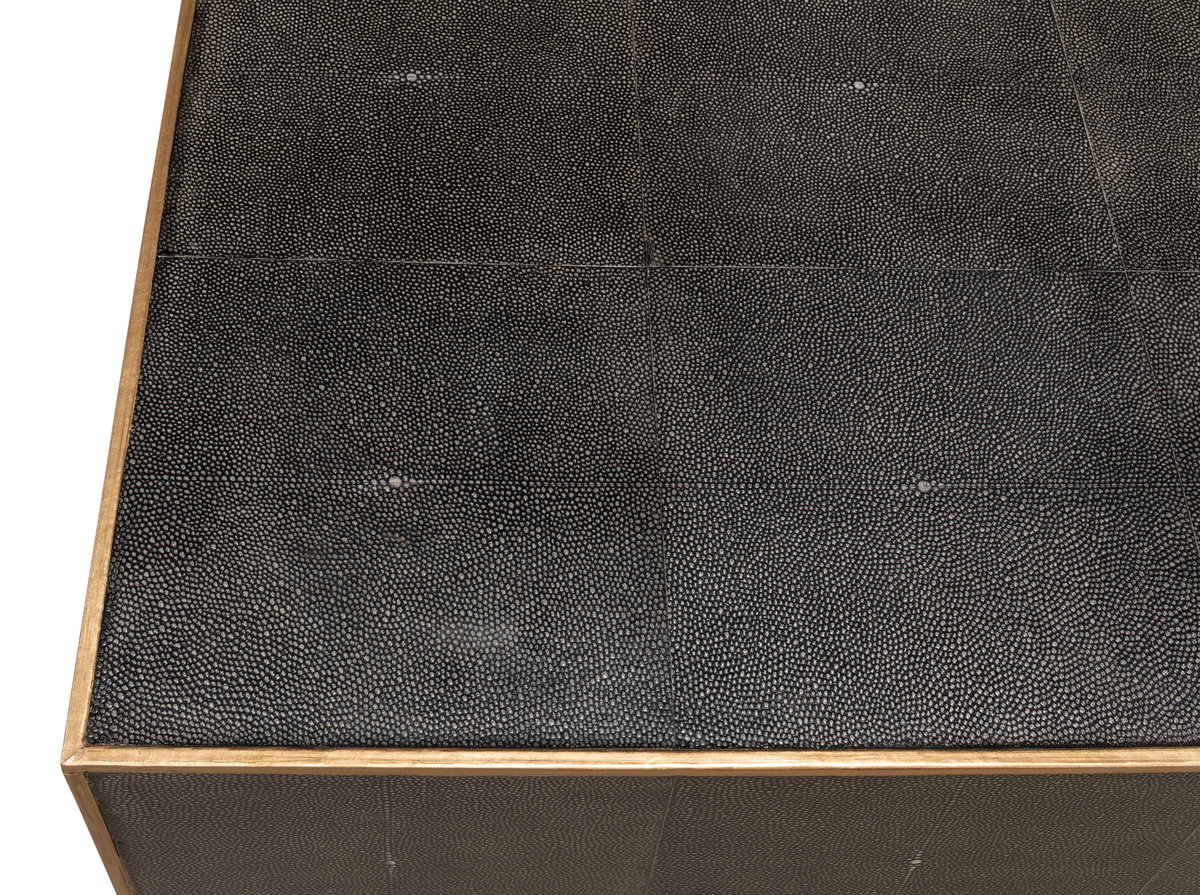 Midnight Coffee Table, by Sarreid, 3' length x 3' width x 1'6" height View 9