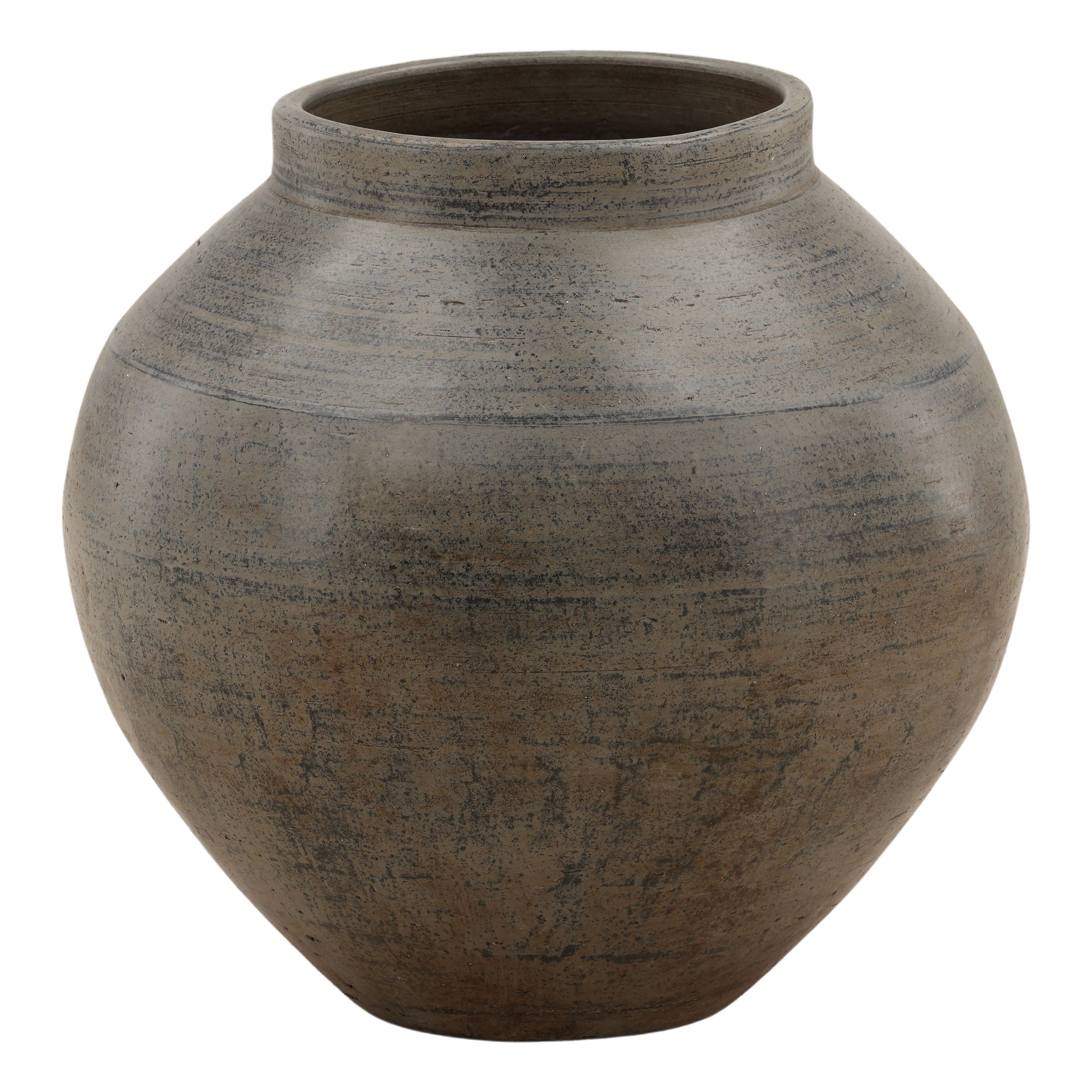 Octavius Vase Antique Grey large image 