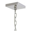 Euclid 6 Light Nickel Cube Pendant, Ceiling Light by Uttermost, 26" width x 30.25" height x 26" diameter x 26" depth thumbnail 5