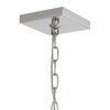 Euclid 6 Light Nickel Cube Pendant, by Uttermost, 2'2" width x 2'6.25" height x 2'2" diameter x 2'2" depth thumbnail 5