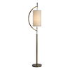 Balaour Antique Brass Floor Lamp, by Uttermost, 15.5" width x 66" height x 10" depth thumbnail 1