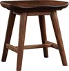Walnut Grove Low Stool, Counter & Bar Stool by Stickley, 18" width x 18" height x 15.5" depth thumbnail 1