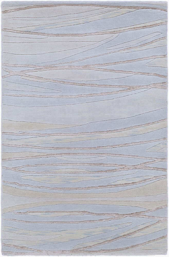 Shibui Handmade Rug, by Surya, 3' length x 2' width