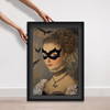 Bat Hero Lady - With Glitter (Black Mat, Black Glitter), Art by Oliver Gal,  20x30 thumbnail 4