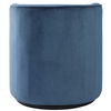 Mallorie Blue Swivel Chair thumbnail 4