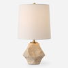 Indent Travertine Accent Lamp thumbnail 0