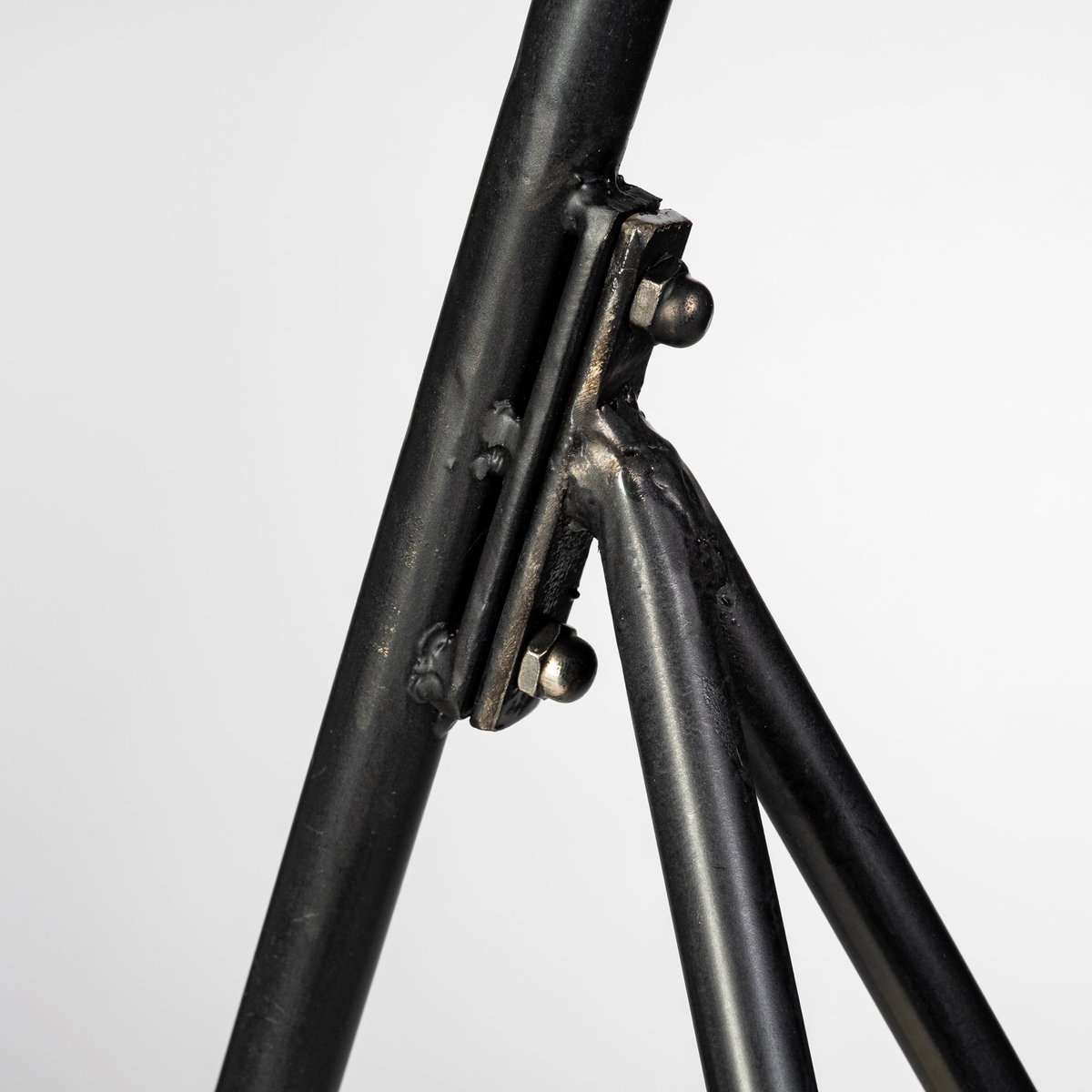 Eris III (58.3'H) Black/Brass Metal Cone Shade Floor Lamp, by Mercana, 20.08" length x 17.72" width x 58.27" height View 10