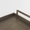 Shay Aluminium Tray - Medium, Decorative Tray by Mercana, 17" length x 12" width x 3" height thumbnail 10
