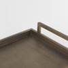Shay Aluminium Tray - Medium, Decorative Tray by Mercana, 17" length x 12" width x 3" height thumbnail 10