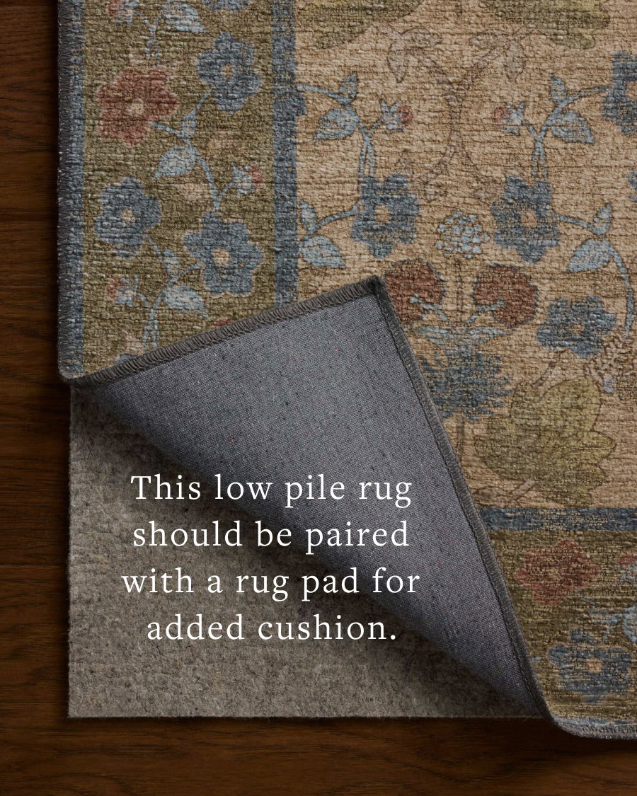 Rifle Paper Co. x Loloi Edinburgh Rug, 2' length x 5' width View 7