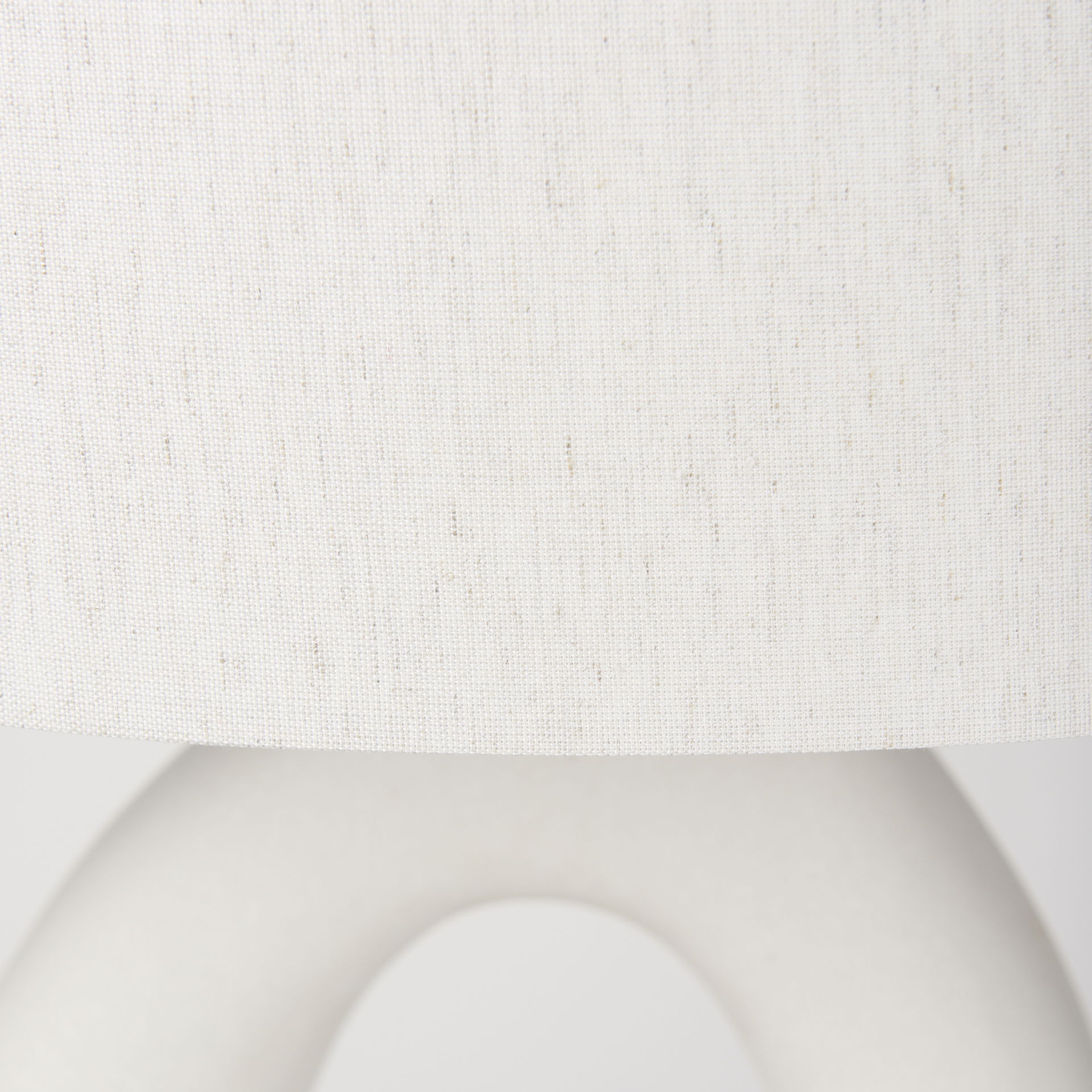 Tao 20.0L x 20.0W x 33.0H Cream Base with White Shade Table Lamp large image 