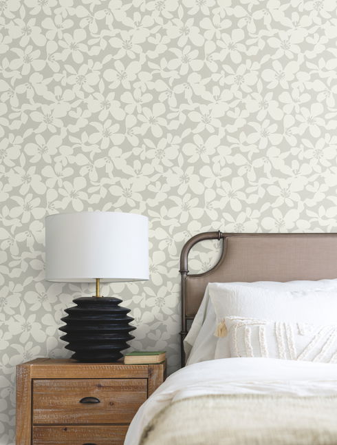 Free Spirit Grey Wallpaper