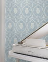 Royal Damask Blue Wallpaper thumbnail 2