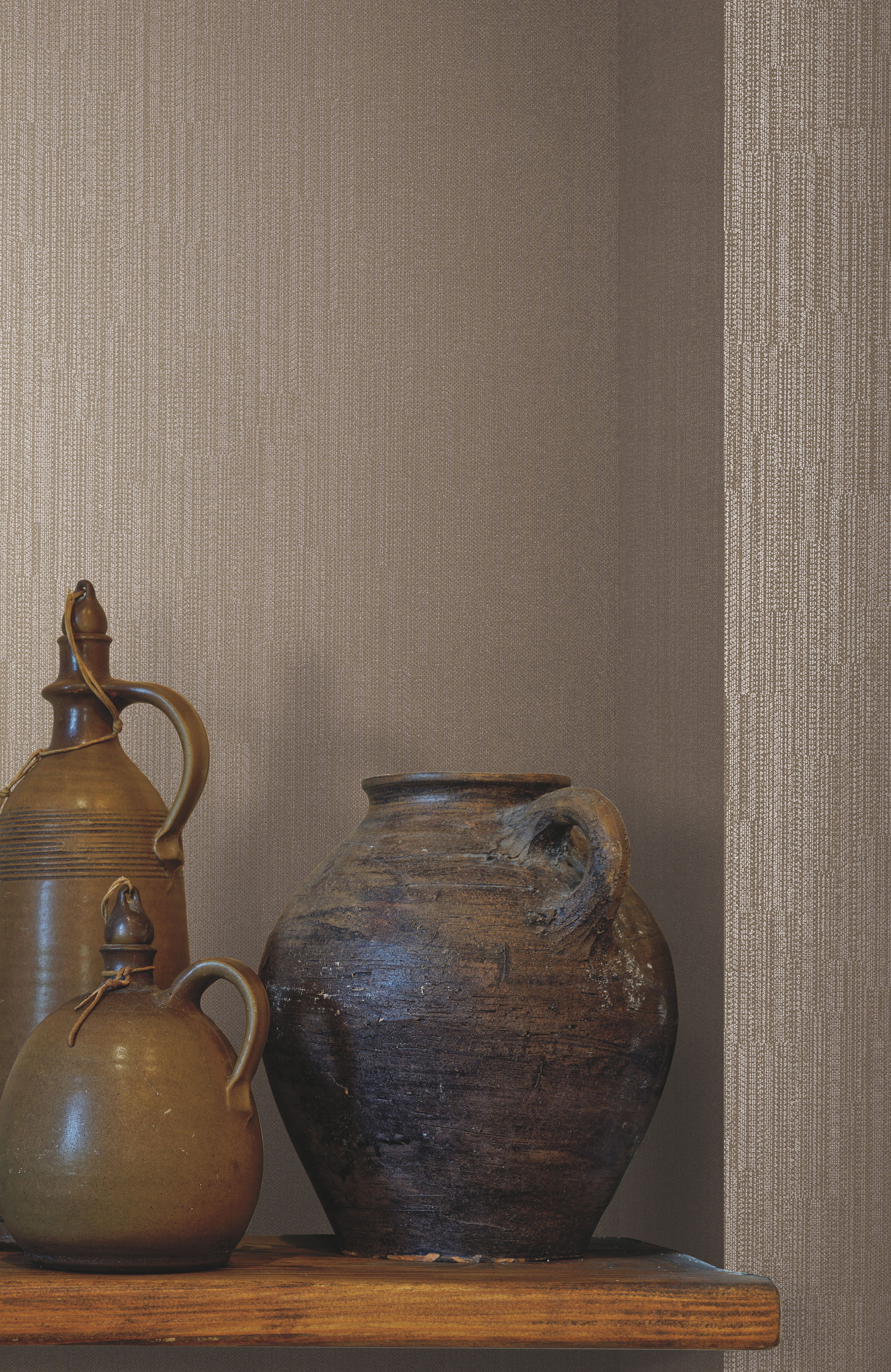 Weekender Weave Copper Wallpaper large image 