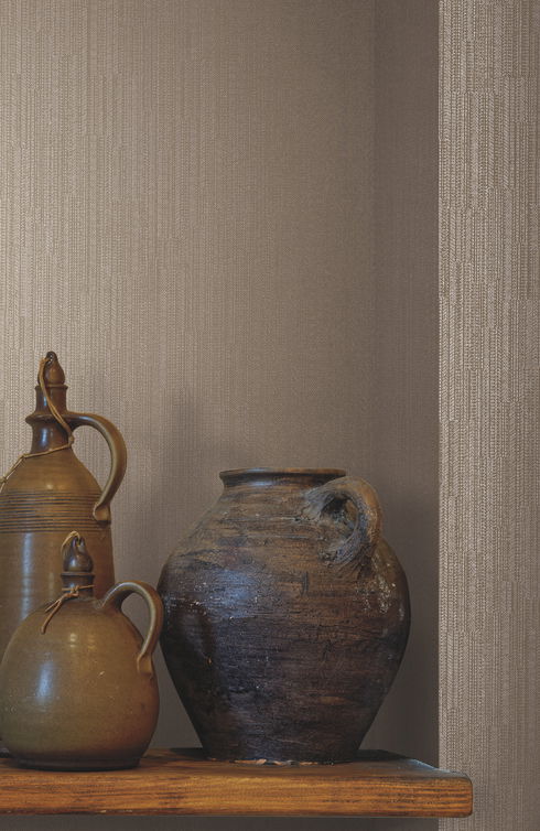 Weekender Weave Copper Wallpaper