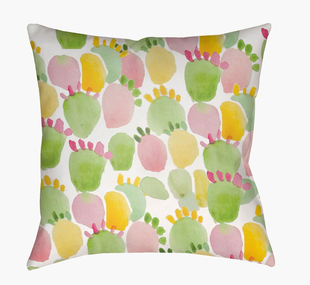 Prickly Accent Pillow, Decorative Pillow by Surya, 18" length x 18" width