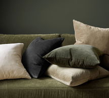 Online Designer Combined Living/Dining Everywhere Velvet Pillow