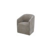 Sandy Rolling Dining Chair Taupe, by Moe's Home, 26" width x 32" height x 26.5" depth thumbnail 2