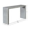 Aerina Aged Gray Console Table, by Uttermost, 60" width x 33" height x 15" depth thumbnail 3
