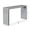 Aerina Aged Gray Console Table, by Uttermost, 60" width x 33" height x 15" depth thumbnail 3