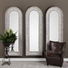 Argenton Aged Gray Arch Mirror thumbnail 1