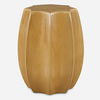 Sunrise Amber Gloss Scalloped Garden Stool thumbnail 0