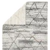 Jaipur Living Kenzi Handknotted Trellis Gray Brown Area Rug thumbnail 1