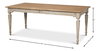 Elise Dining Table, by Sarreid, 3'1" length x 6'7" width x 2'6" height thumbnail 13