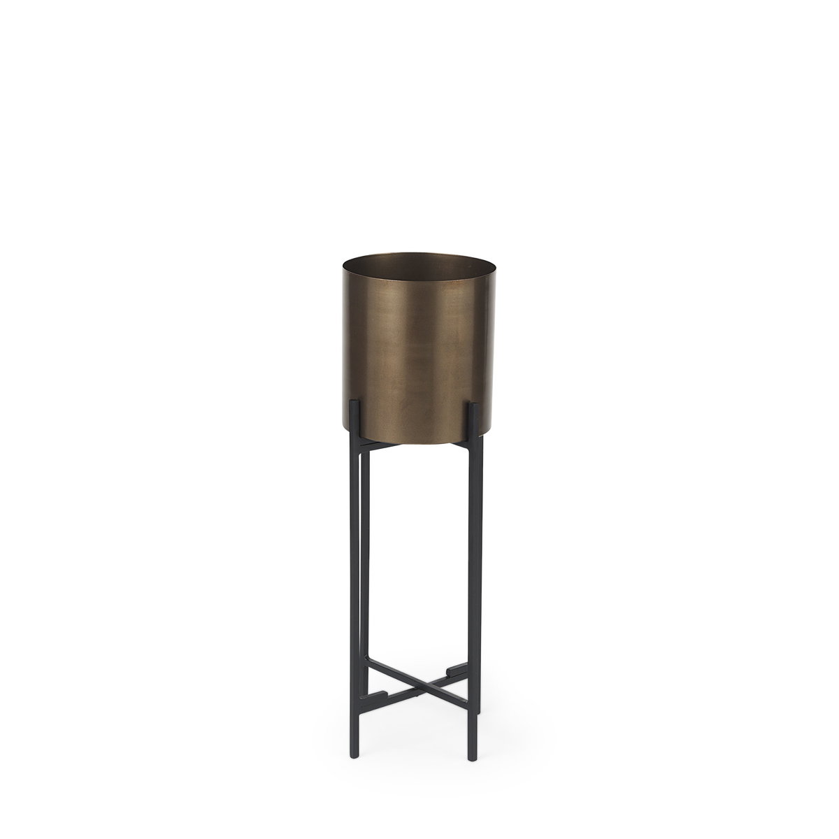 Sowerberry (Small) 9L x 9W x 24H Plant Stand, Planter by Mercana, 8.66" length x 8.66" width x 24.02" height View 5
