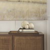 Sunita Set of 3 Beige Paper Mache Orbs thumbnail 2
