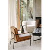 Koba Chair Maya White, Accent Chair by Moe's Home, 40" width x 29" height x 33.75" depth thumbnail 10