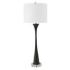 Fountain Black Stone Buffet Lamp, Table Lamp by Uttermost, 12" width x 34" height x 12" depth thumbnail 5