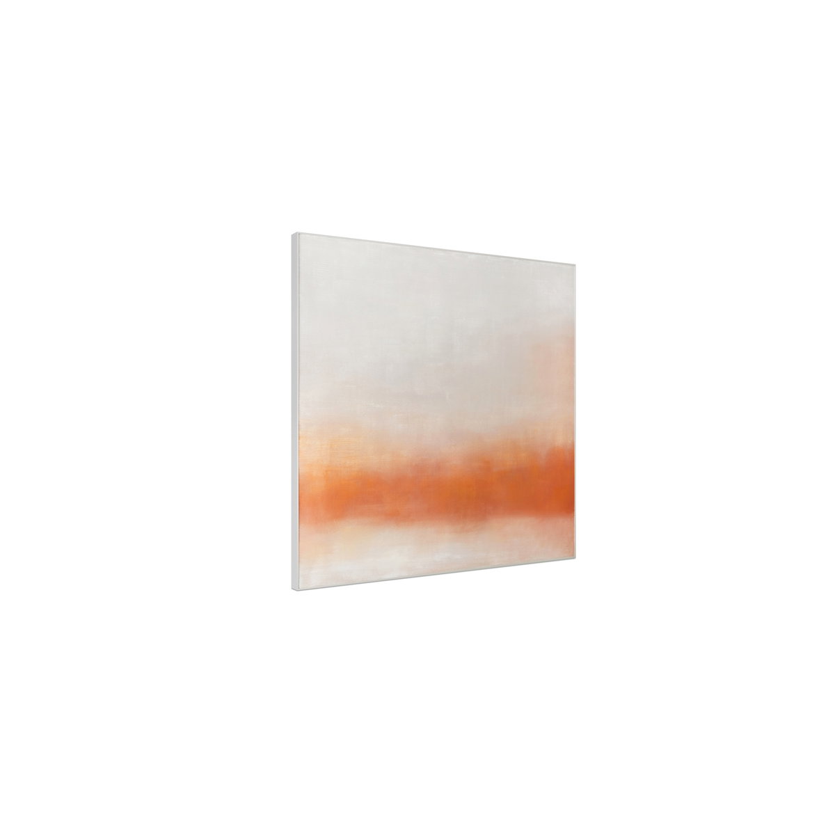 Morning Light Framed Painting Soft Orange, by Moe's Home, 48" width x 48" height x 1.75" depth View 2