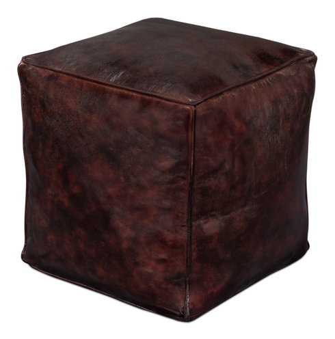 Sunday Afternoon Leather Cube Dark Brn