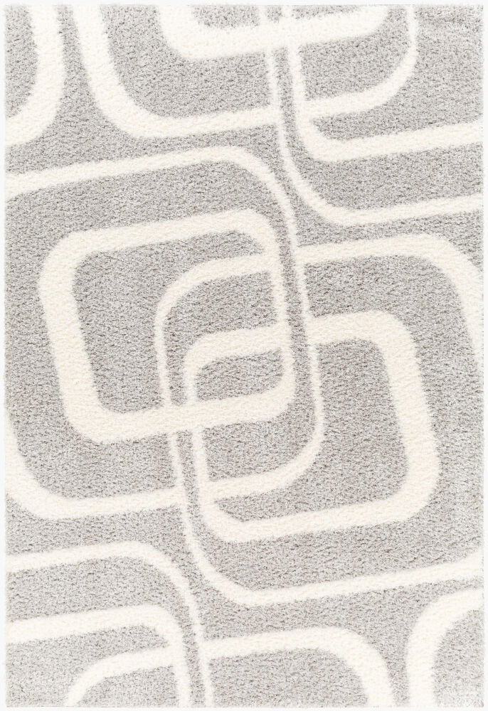 Cloudy Shag Machine Woven Rug large image 