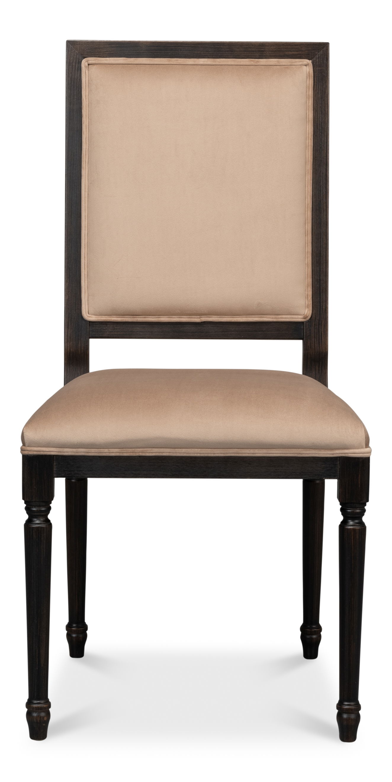 Square Back Side Chair,Nero,Toffee large image 
