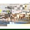 Florence Small Dining Table Brown thumbnail 5