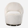 Crue White Swivel Chair thumbnail 0