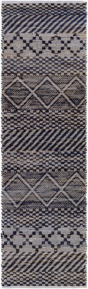 Santa Barbara Handmade Rug, by Surya, 8' length x 2'6" width