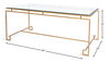 Parallel Lines Coffee Table, by Sarreid, 2' length x 4' width x 1'7" height thumbnail 13