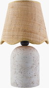 Lomba Accent Table Lamp, by Surya, 8" width x 14" height thumbnail