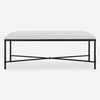Avenham Black Framed Bench thumbnail 0