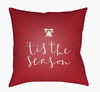 Tis The Season I Accent Pillow, Decorative Pillow by Surya, 18" length x 18" width thumbnail