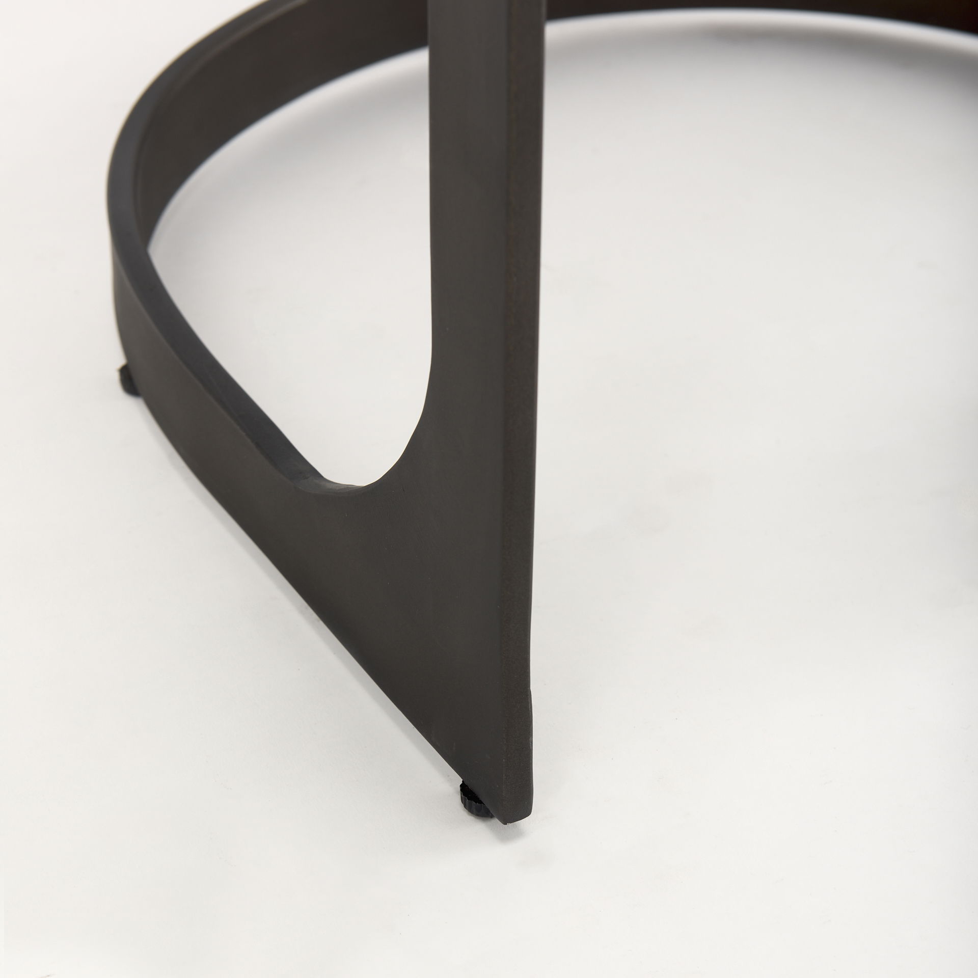 Tyson 17L x 18W x 31H Brown/Gray Suede with Metal Frame Bar Stool, Counter & Bar Stool by Mercana, 17.25" length x 17.5" width x 31" height View 10