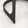 Tyson Backless 31in Seat Bar Stool | Brown/Gray Suede with Black Metal, Counter & Bar Stool by Mercana, 17.25" length x 17.5" width x 31" height thumbnail 10