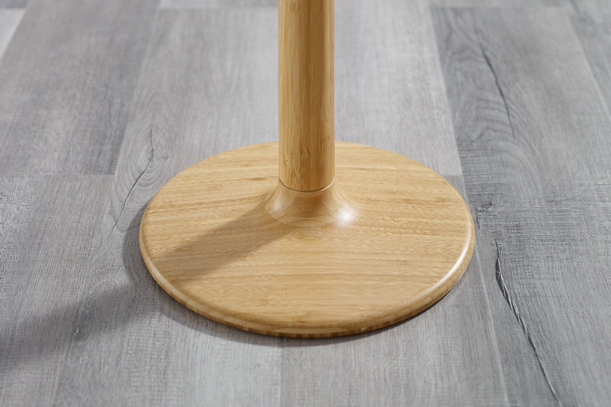 Sol Side Table, Wheat, Writing Desk by Greenington, 16" length x 16" width x 20.75" height View 5